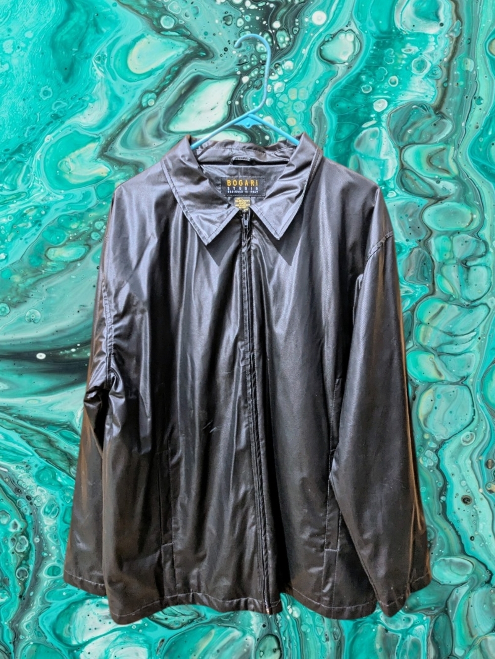 Men’s Bogari Polyester Zip-Front Jacket